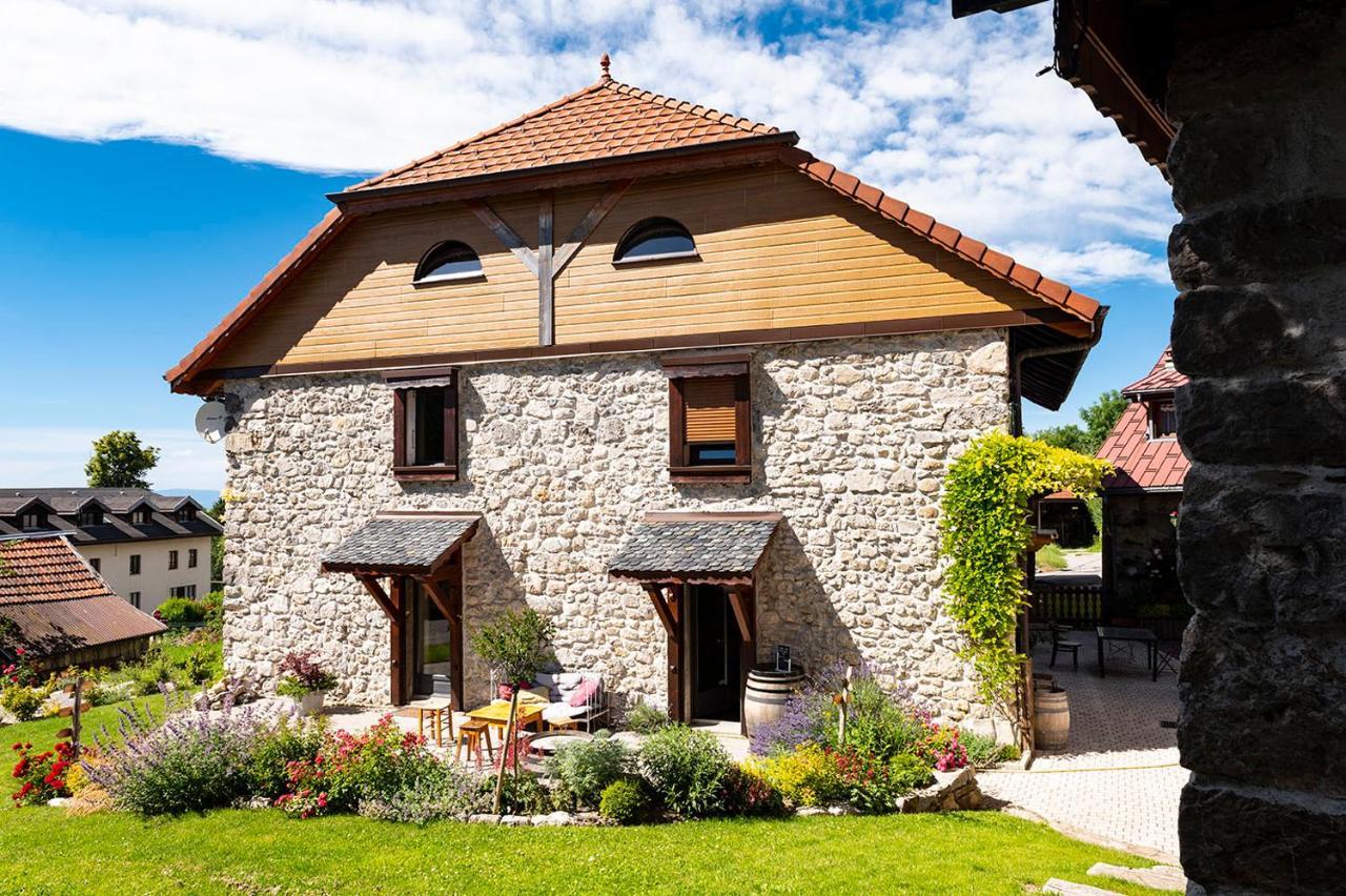 Bed and Breakfast Un R De Memises Thollon-les-Memises Exteriér fotografie